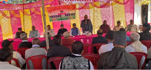 पूर्व सैनिक सेवा परिषद ने पुलवामा शहीदों को दी श्रद्धांजलि, सरैया शाखा का मना स्थापना दिवस